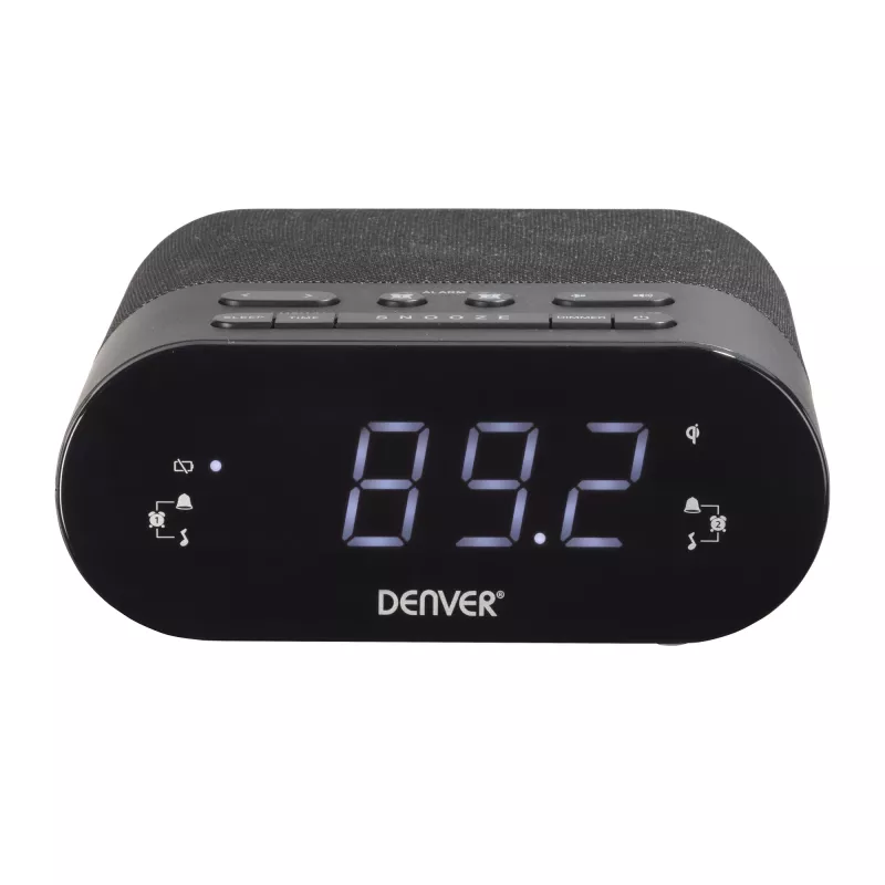 Denver CRQ-107 Digital alarm clock Black