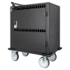 Manhattan iPad to 13 inch, MacBook Air to 13 inch & Chromebook to 14 inch 32-bay Charging Trolley/Cart via USB-C, Also other tablets/smartphones (with device to USB-C cable), Bays 330x22x235mm, Device charging cables not included (suggest USB-C cable 354868),Cabinet