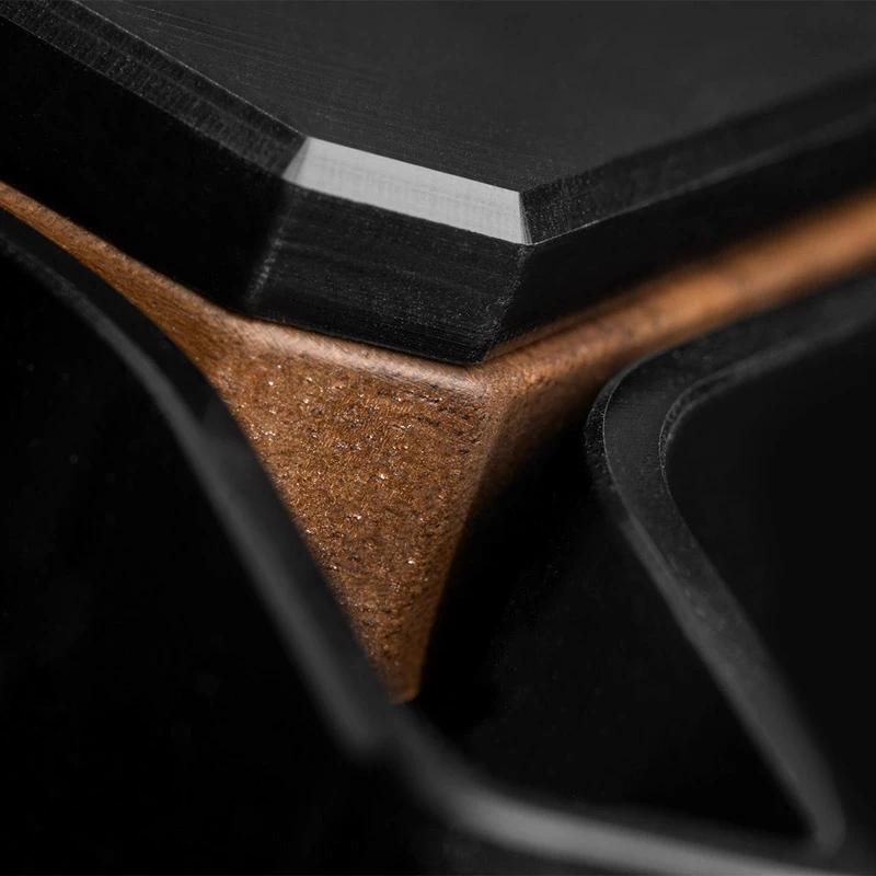 Decoration accessories EK Water Blocks Wood Walnut
