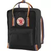 Backpack Fjällräven Kånken Rainbow — Vinylon, 380×270×130 mm, Black/Multicolour