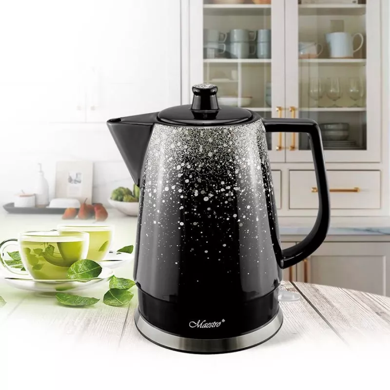 MAESTRO MR-074-SILV ceramic electric kettle