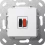 GIRA Speaker Connector Single-gang 569203 Insert pure white 569203 (569203)