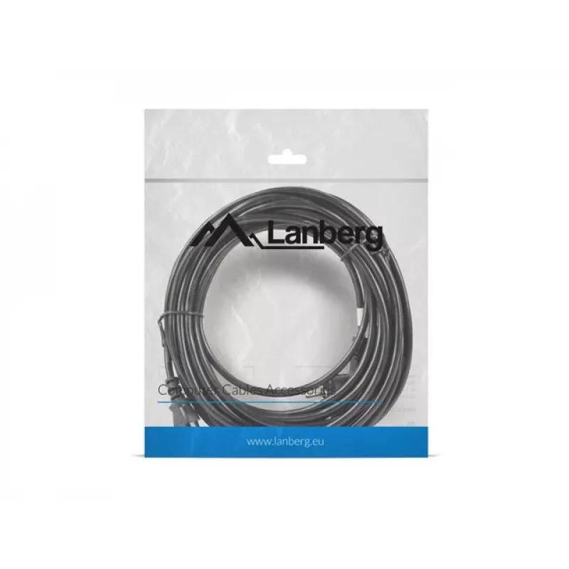 Lanberg CA-C13C-11CC-0100-BK power cable Black 10 m C13 coupler CEE7/7