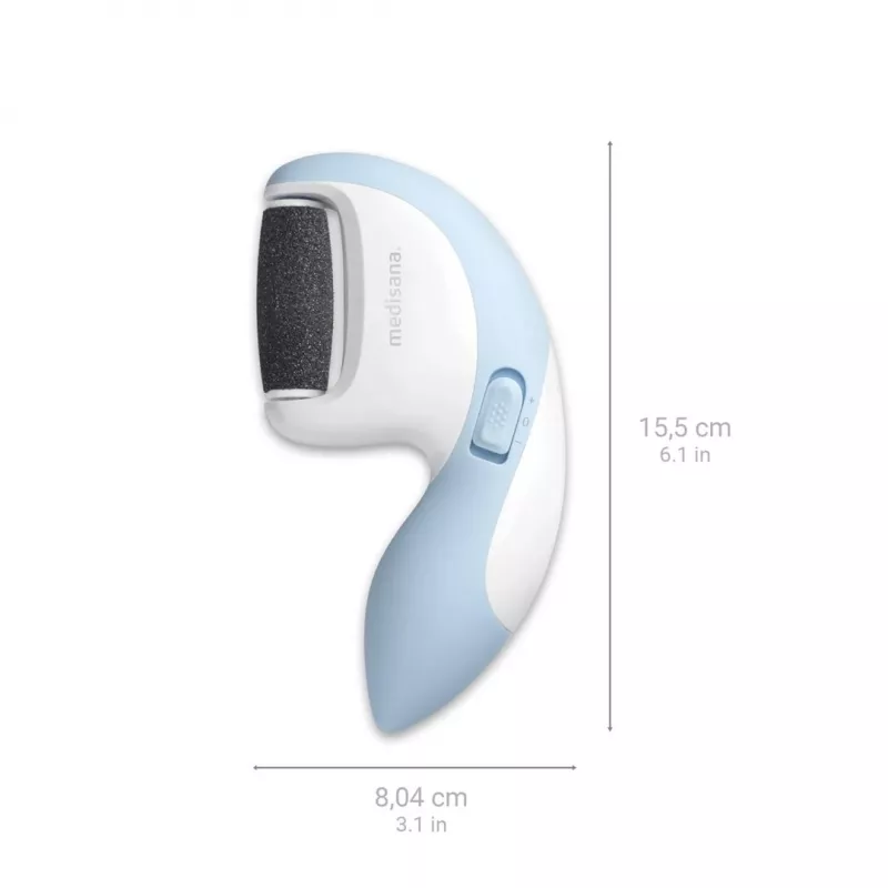 Electric nail polisher Medisana CR 870 - 3 heads, blue/white