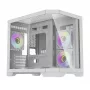Darflash FT418 computer case + 6 aRGB fans (white)