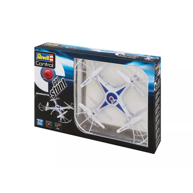 Revell GO STUNT 4 rotors Quadcopter 380 mAh Blue, White