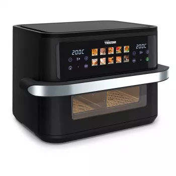 Hot air fryer Tristar FR-9078 Double 10 L, 2800 W, touch control, LCD, black/stainless steel