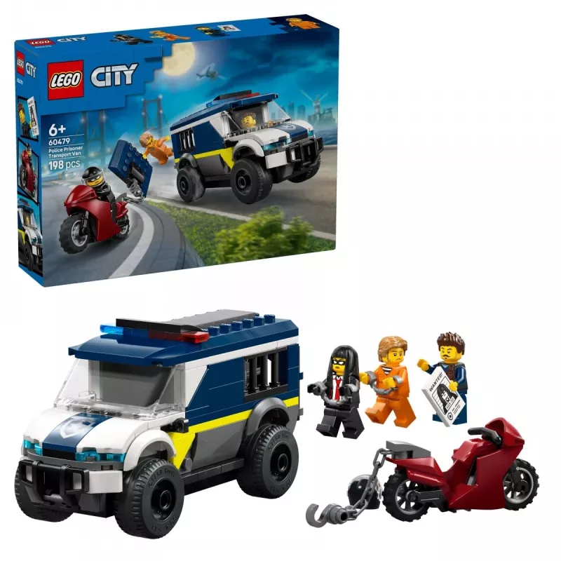 LEGO CITY 60479 Police Prisoner Transport Van