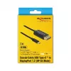 Video Cable Adapter DeLOCK 84904 USB Type-C to HDMI 1m Black