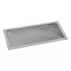 Dust filter DEMCiflex 0305 — 120×250 mm, black/grey