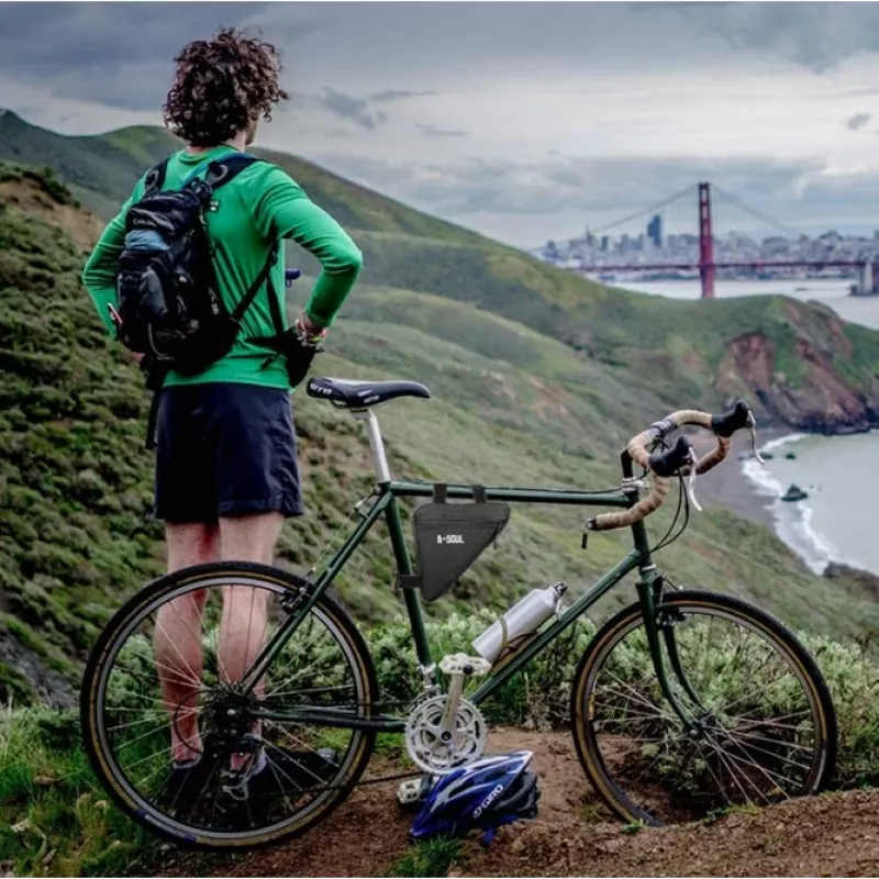 Extralink Bike Frame Bag, Under Frame Pouch Bicycle Bag
