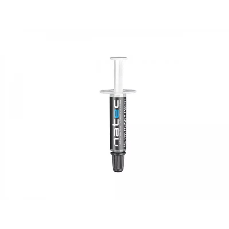 Thermal compound paste NATEC Husky Pack NPT-1581, thermal conductivity 4.63 W/m·K, grey, -30–280 °C, 10 pcs
