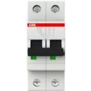 Circuit Breaker 6kA 10A C 2p S202-C10 (2CDS252001R0104)