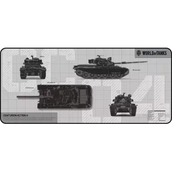Mousepad DEFENDER WT90 limited edition WORLD OF TANKS