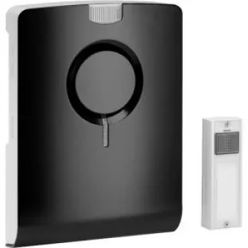 Grothe ECHO - Black - White - Wireless - 868,35 MHz - 500 m - 86 dB - IP54 (43501)