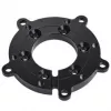 Adapter plate for quick-release, Asetek 3rd Party QR Adapter Plate, compatible with 70 mm and 50.8 mm bolt patterns — black