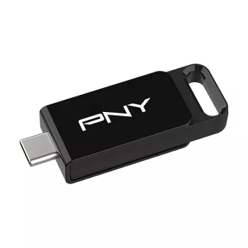 PNY Elite, 128 GB, USB Type-C, 3.2 Gen 1 (3.1 Gen 1), 120 MB/s, Dia, Black