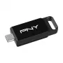 PNY Elite, 128 GB, USB Type-C, 3.2 Gen 1 (3.1 Gen 1), 120 MB/s, Dia, Black