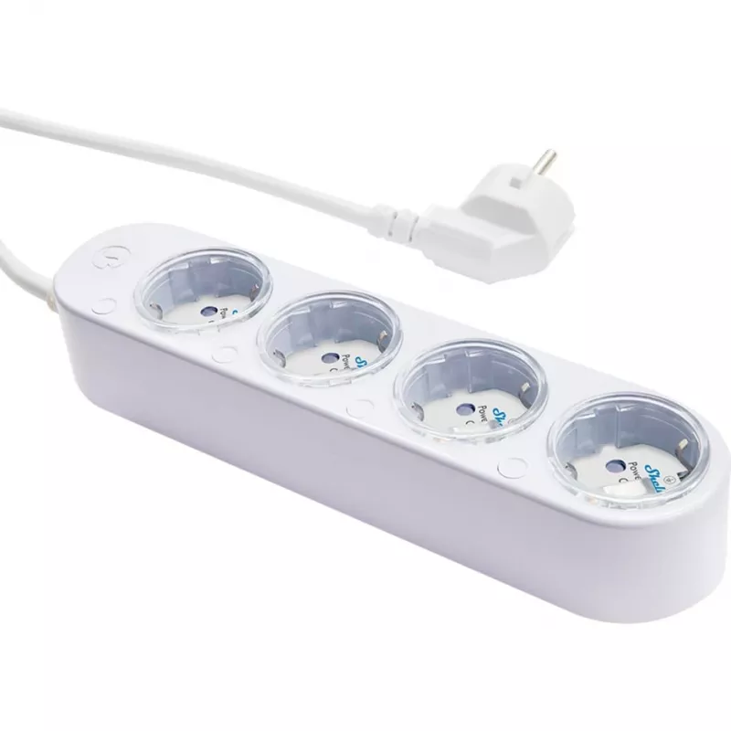 Smart 12A Shelly Power Strip 4 Gen4 Zigbee/Matter power strip