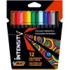 BIC Intensity Up Felt pens box of 12 pcs. 978004