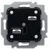 Electrical actuator Busch-Jaeger 6212/1.1, 230 V, 80 W, Black/Silver, 71×71×45 mm