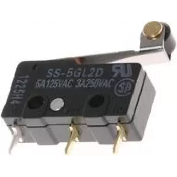 Omron SS-5GL2D microswitch 14 V/DC 5 A 1 x on/(on) 1 pc(s) Bag