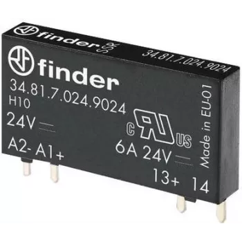 FIN 34.81 05-024 - Plug-In Relay 1 Normally Open Contact 2A 5VDC/24VDC (34.81.7.005.9024)