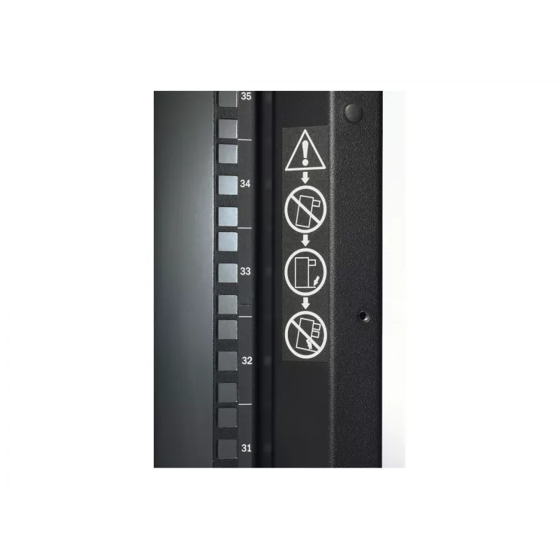 Freestanding rack enclosure APC NetShelter SX 48U 600mm W x 1070mm D, 1704 kg capacity, black