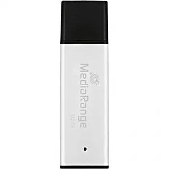 USB flash drive MediaRange MR1904 512 GB USB Type-A 3.2 Gen 1 (3.1 Gen 1) Black/Silver