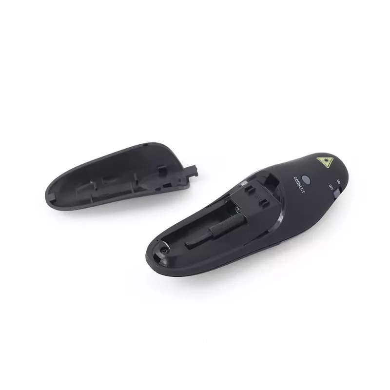 GEMBIRD wireless IR presenter WP-L-11, 4 buttons, 2.4 GHz RF USB receiver, black, AAA battery