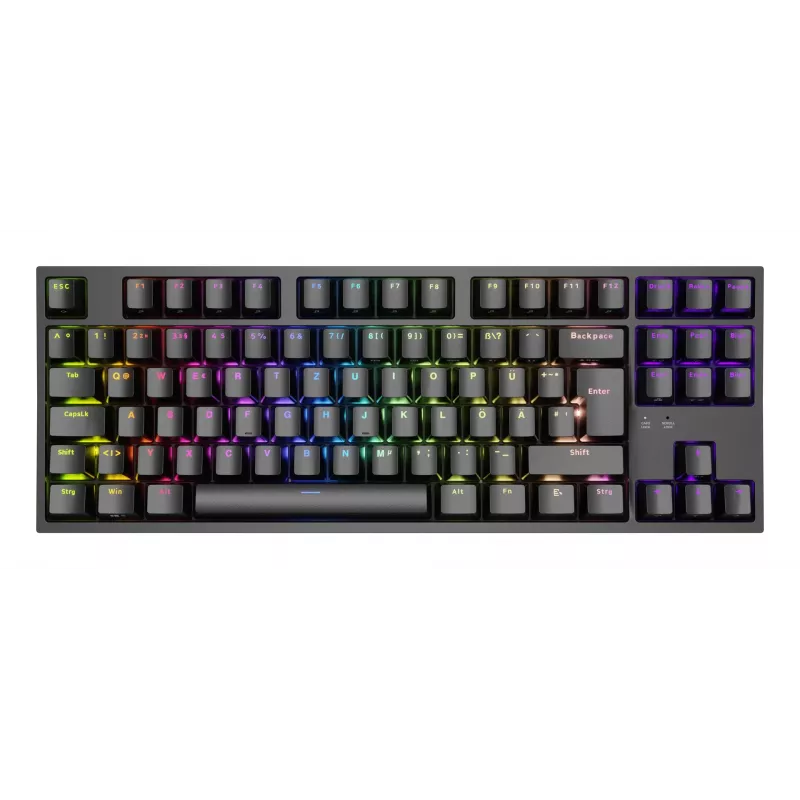 GENESIS Thor 404 TKL keyboard Gaming USB QWERTZ German Black