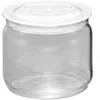 Glass container Rommelsbacher JG05 0.5 L heat resistant with lid for yogurt maker JG60