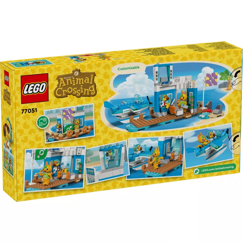 Construction toy LEGO 77051 Animal Crossing: Fly with Dodo Airlines set, LEGO brand, model 77051