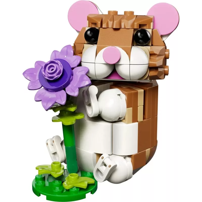 LEGO CREATOR 3 IN 1 31376 Cute Hamster with a Flower
