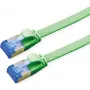 VALUE Patch Cable Cat.6A (Class EA) FTP, extra-Flat, Green, 1,5 m (21.99.2144)