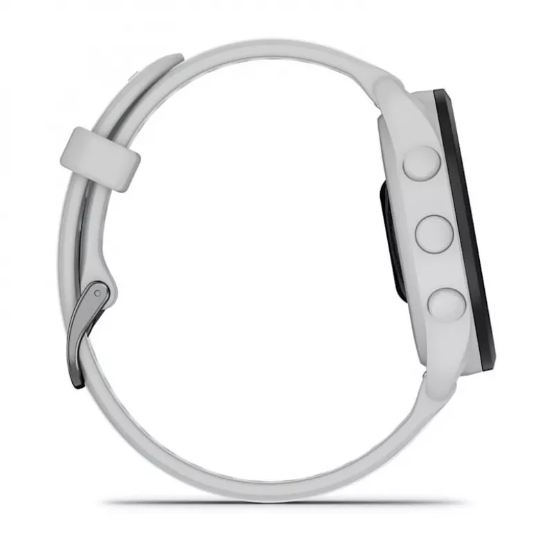 Smartwatch GARMIN Forerunner 165 Music — GPS, 1.2 inch AMOLED, 43 mm case, 11-day battery, 5 ATM, 4 GB, Grey