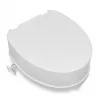 Mobilex KING raised toilet seat with lid, max load 225 kg