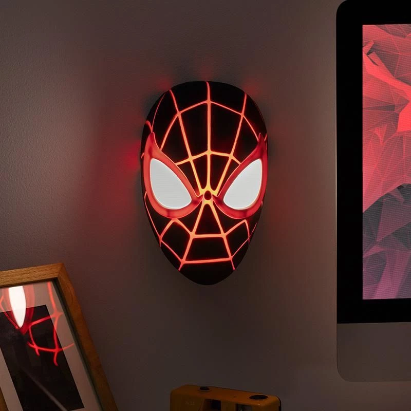 Table lamp Paladone Mask Light PP14323SPMVN Spiderman Miles Morales – character-shaped night light