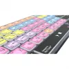 Keyboard LogicKeyboard LKB-PT-TM — Full-size (100%) Bluetooth QWERTZ German, Titanium Grey
