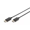 Connection Cable DisplayPort with snaps 1080p 60Hz FHD Type DP / DP M / M black 3m