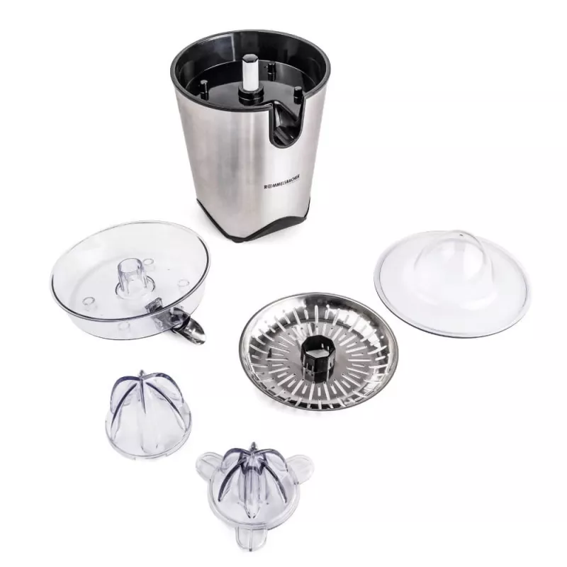 ROMMELSBACHER ZP 60/E, Black, Stainless Steel, 100 W, 220 - 240 V, 50 / 60 Hz, 16 cm, 255 mm