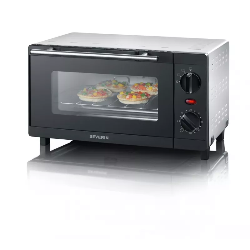 Toaster Oven Severin TO 2052 9L 800W Black Grill