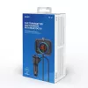FM transmitter SAVIO TR-14 Bluetooth USB, FM 87.6–107.9 MHz, MicroSD, USB-C, 12 V car power