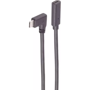 ShiverPeaks SHVP BS13-54035 - USB 3.1 Cable 90° C Plug to Socket 2.0 m - Cable - Digital/Data (BS13-54035)