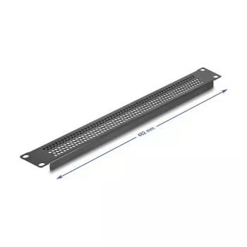 Blind panel DeLOCK 67035 Black Metal 44mm x 482mm x 11mm
