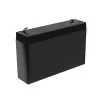 Rechargeable sealed lead-acid battery Green Cell AGM12 6 V 7000 mAh Black