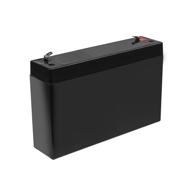 Rechargeable sealed lead-acid battery Green Cell AGM12 6 V 7000 mAh Black
