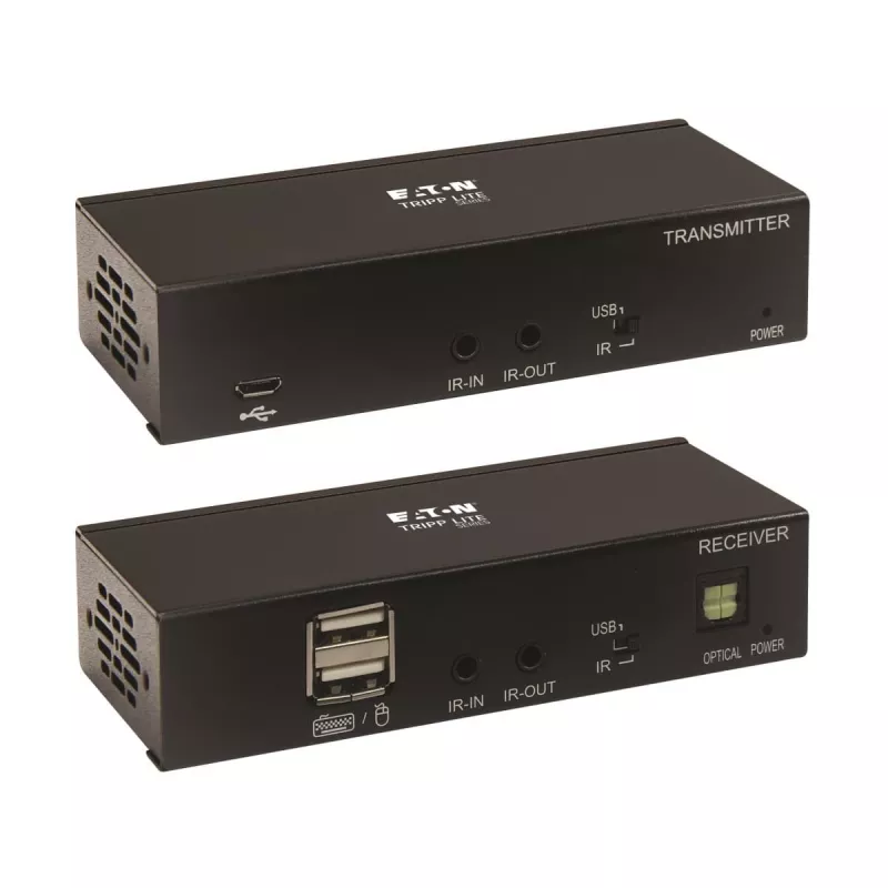 Eaton Tripp Lite Series DisplayPort to HDMI over Cat6 Extender Kit with KVM Support, 4K 60Hz, 4:4:4, USB, PoC, HDCP 2.2, up to 230 ft., TAA - Expansion for Video/Audio - HDMI, Di
