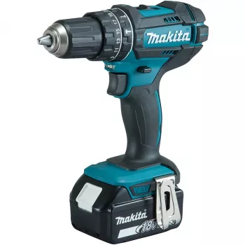 Makita DHP482RFX9 - Impact Drill/Screwdriver Bit - Cordless - Chuck Key 13 mm - 62 N·m - 2 Batteries, Charger Included - 18 V (DHP482RFX9)