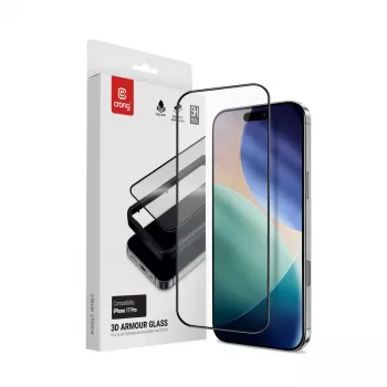 Tempered glass screen protector installation frame for iPhone 17 Pro — Crong